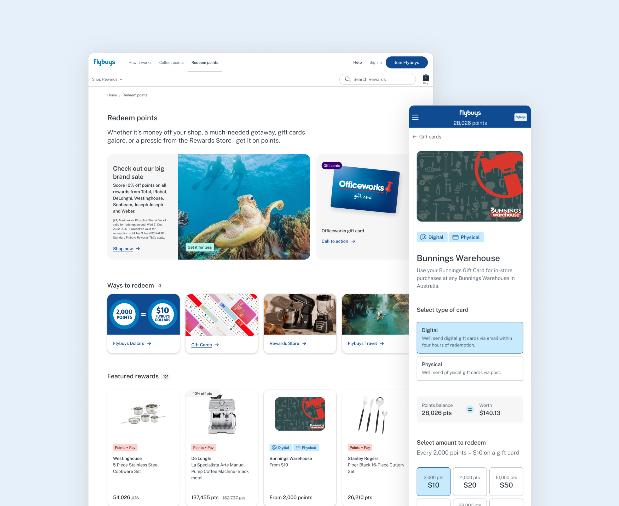 Enhancing redemption with Digital Gift Cards